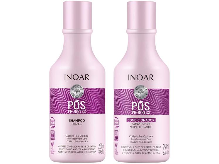 Shampoo e Condicionador Inoar Pós Progress 250ml Menor preço em Shampoo e Condicionador Inoar Pós Progress 250ml