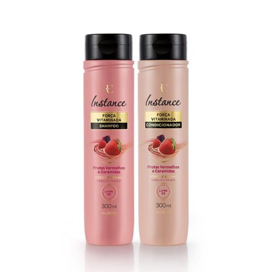 Imagem de Shampoo e Condicionador Instance Frutas Vermelhas 300ml