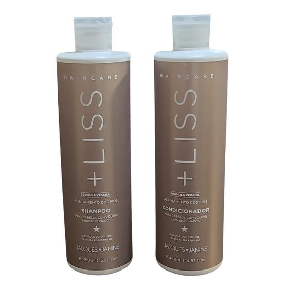 Imagem de Shampoo E Condicionador Jacques Janine Haircare Liss 890ml