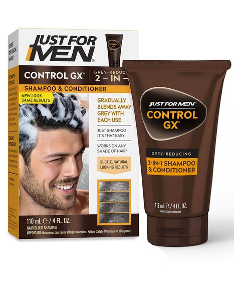 Imagem de Shampoo e Condicionador Just for Men Control GX - 4ml