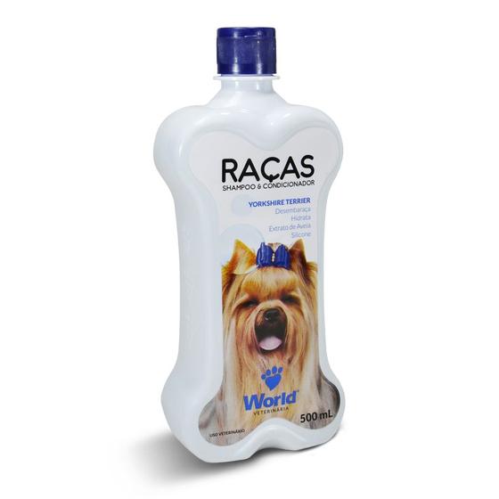 Imagem de Shampoo E Condicionador para Cães Raças Yorkshire/Terrier 500 ML
