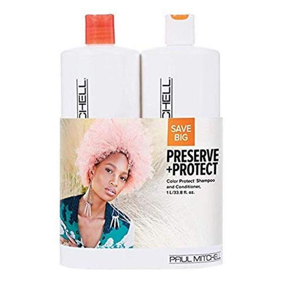 Imagem de Shampoo e Condicionador Paul Mitchell Preserve Color - 1 Litro