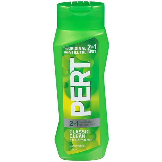 Imagem de Shampoo e Condicionador Pert Plus 2 em 1 para Cabelos Normais - 400ml (3 Unidades)