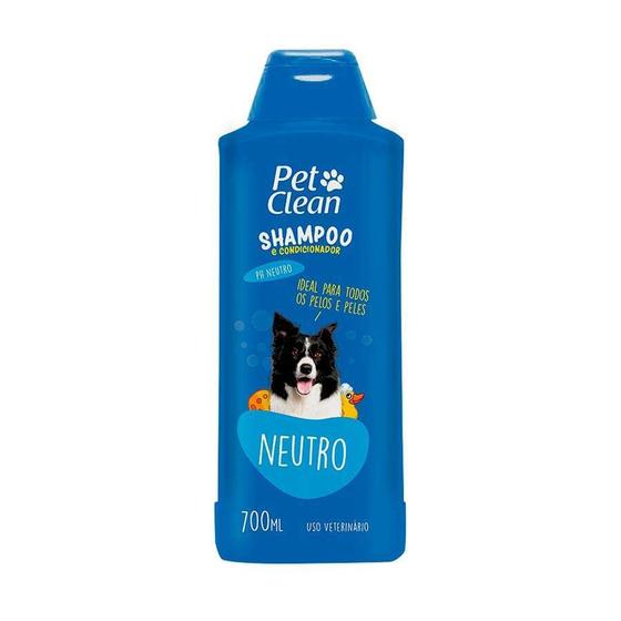 Imagem de Shampoo e Condicionador Pet Clean Neutro para Cães e Gatos - 5 litros