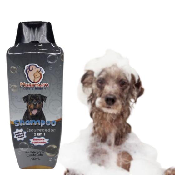 Imagem de Shampoo e Condicionador Pet Escurecedor 2 em 1 Brilho e Maciez Total  700ml