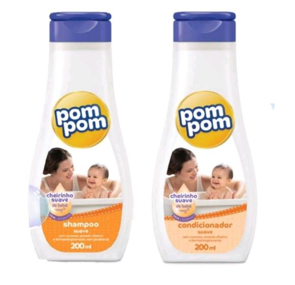 Imagem de Shampoo e Condicionador Pom Pom Suave Baby 200ml