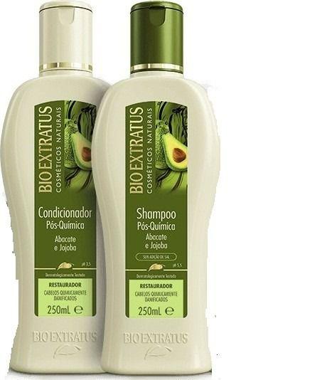 Shampoo E Condicionador Pós Química Bio Extratus 250ml Menor preço em Shampoo E Condicionador Pós Química Bio Extratus 250ml
