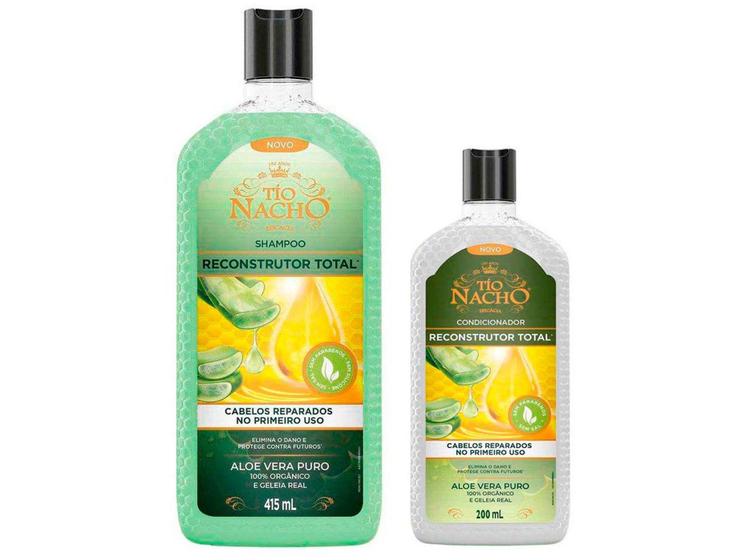Imagem de Shampoo e Condicionador Tio Nacho Reconstrutor - Total 4010400
