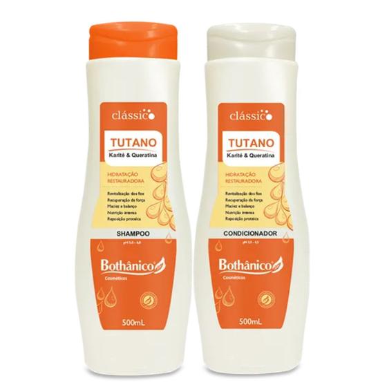 Imagem de Shampoo e Condicionador Tutano Bothânico 500ml Revitalização