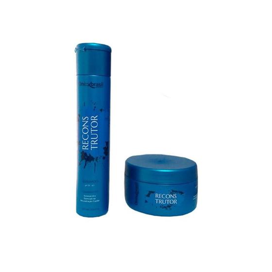 Imagem de Shampoo e Máscara Capilar Reconstrutor 300ml Onixx Brasil Reconstrução