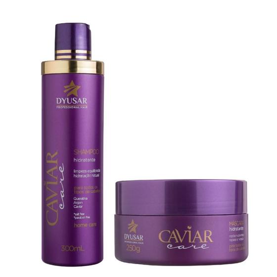 Imagem de Shampoo E Máscara De Caviar Dyusar 300 G