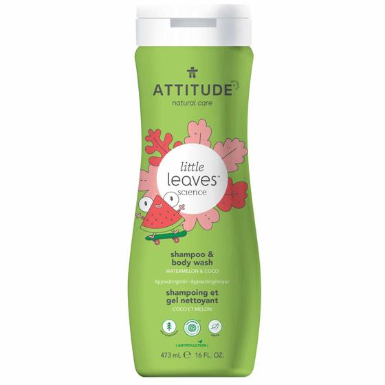 Imagem de Shampoo e Sabonete Líquido Attitude para Crianças - Melancia 473ml