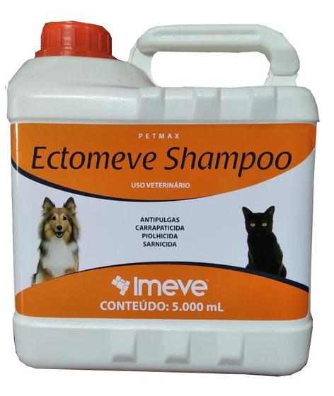 Imagem de Shampoo Ectomeve Ectoparasiticida Antipulgas Petmax Cães e Gatos 5 litros Imeve