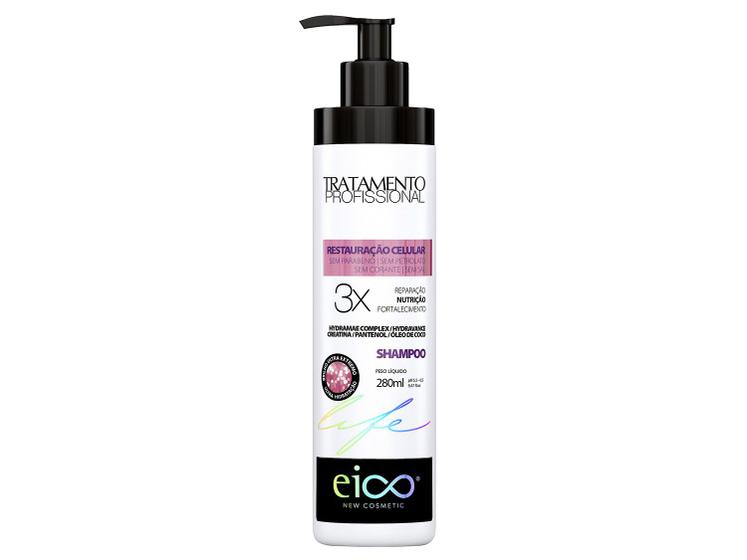 Imagem de Shampoo Eico New Cosmetic Restauração Celular