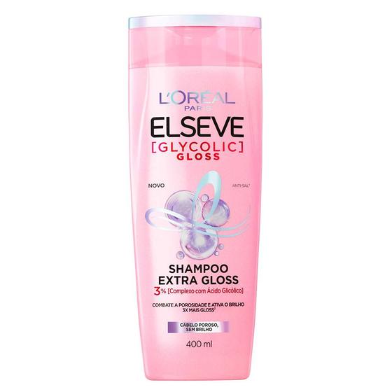 Imagem de Shampoo Elseve Glycolic Gloss Limpeza Profunda 400ml