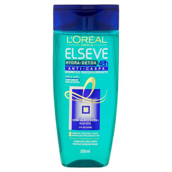 Imagem de Shampoo Elseve L'Oréal Hydra Detox 48h Anti-Caspa com 200ml