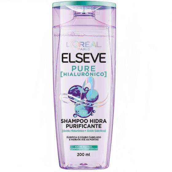 Imagem de Shampoo Elseve Pure Hialurônico Hidra Purificante 200ml