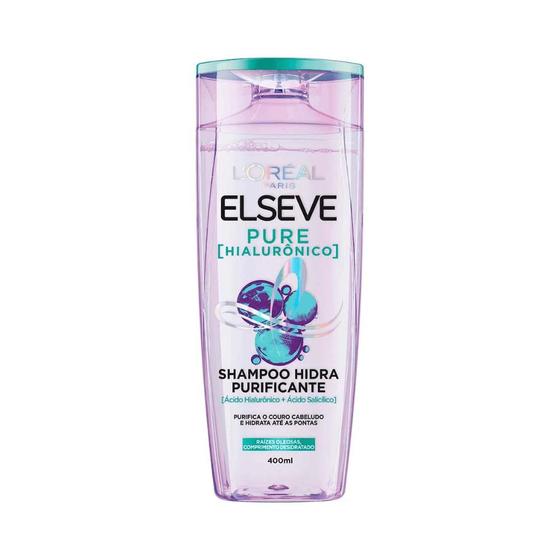 Imagem de Shampoo Elseve Pure Hialurônico Hidra Purificante 400ml L'Oréal Paris