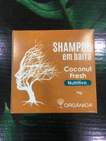Imagem de Shampoo em barra Coco e Lima vegano e orgânico