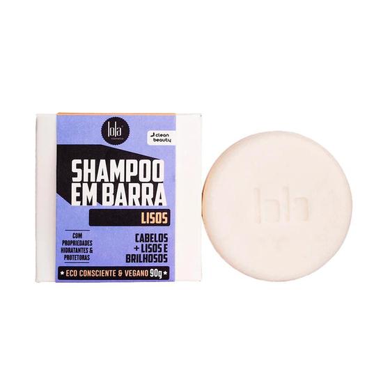 Shampoo em Barra Lola Cosmetics Lisos 90g Shampoo Magazine Luiza