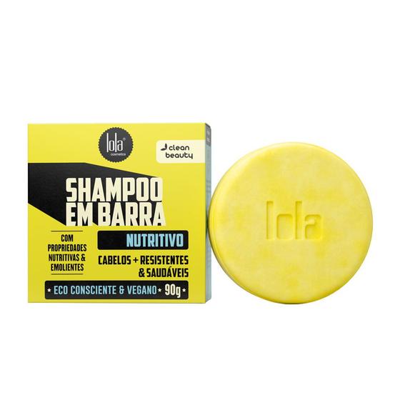 Shampoo em Barra Lola Cosmetics Nutritivo 90g Shampoo Magazine Luiza