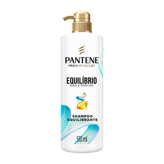 Shampoo Equilibrante Pantene Equilíbrio Raiz e Pontas 510ml - Shampoo ...