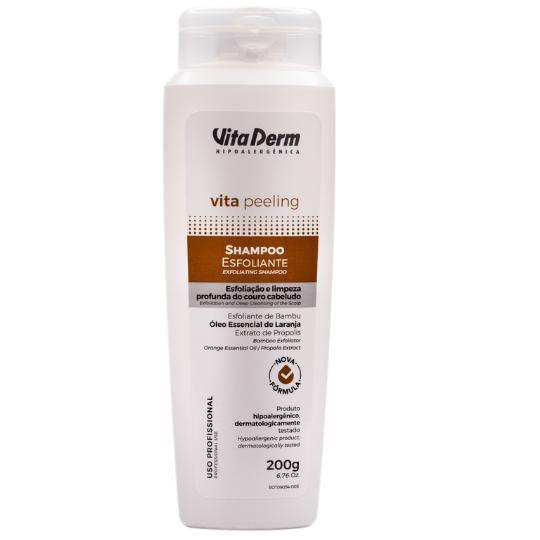 Imagem de Shampoo esfoliante vita peeling 200g - vita derm