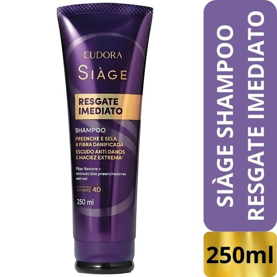 Imagem de Shampoo Eudora Siage Resgate Imediato 250ml