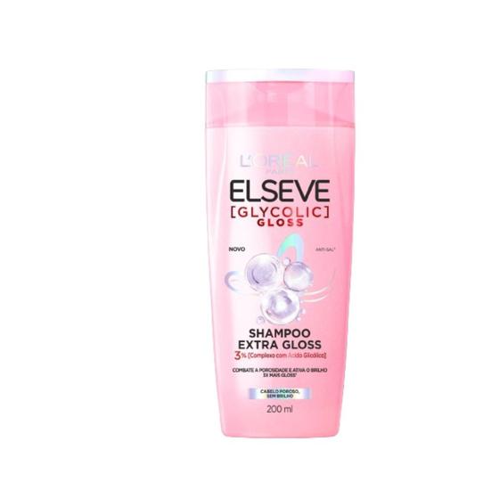 Imagem de Shampoo Extra Gloss 200ml - Elseve  Glycolic Gloss