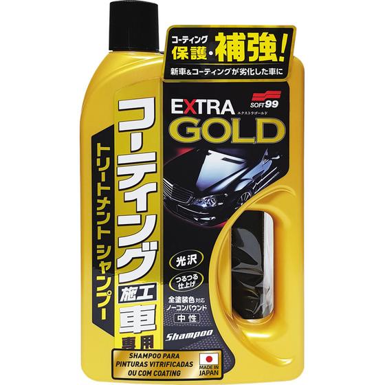 Imagem de Shampoo Extra Gold Para Pinturas Vitrificadas 750ml Soft99