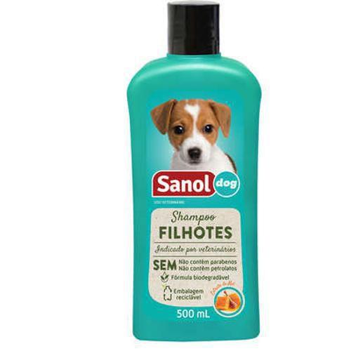 Imagem de Shampoo Filhotes Sanol Dog 500 Ml