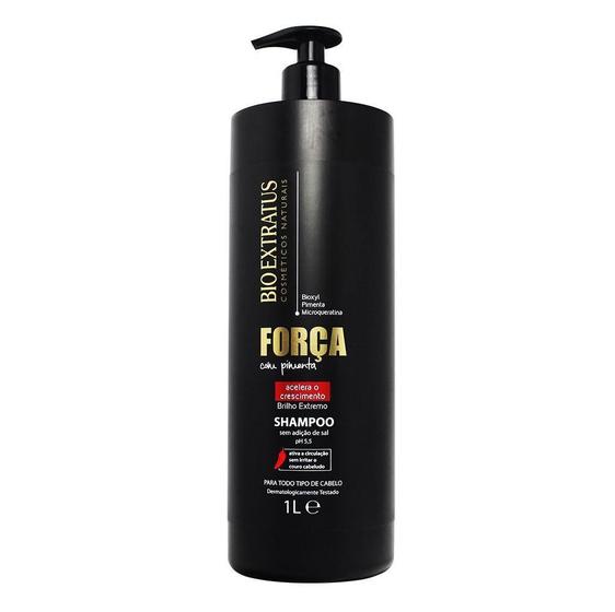 Imagem de Shampoo Força Com Pimenta 1 L - Bio Extratus