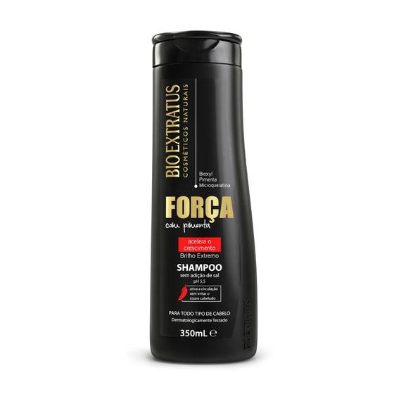 Imagem de Shampoo Força com Pimenta 350ml  Bio Extratus