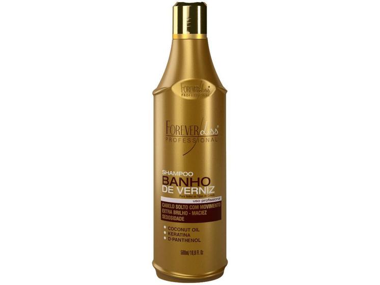 Imagem de Shampoo Forever Liss Extra Brilho Banho de Verniz - 500ml