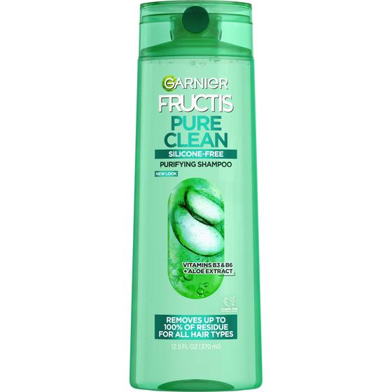 Imagem de Shampoo Garnier Fructis Pure Clean Purificante 370 ml sem silicone