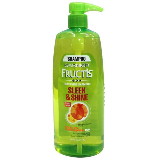 Imagem de Shampoo Garnier Fructis Sleek & Shine 1,18L - Com Óleo de Argan