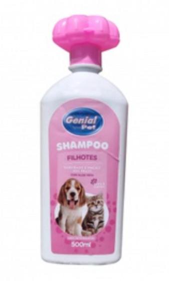 Imagem de Shampoo - genial pet cães e gatos  filhotes 500ml