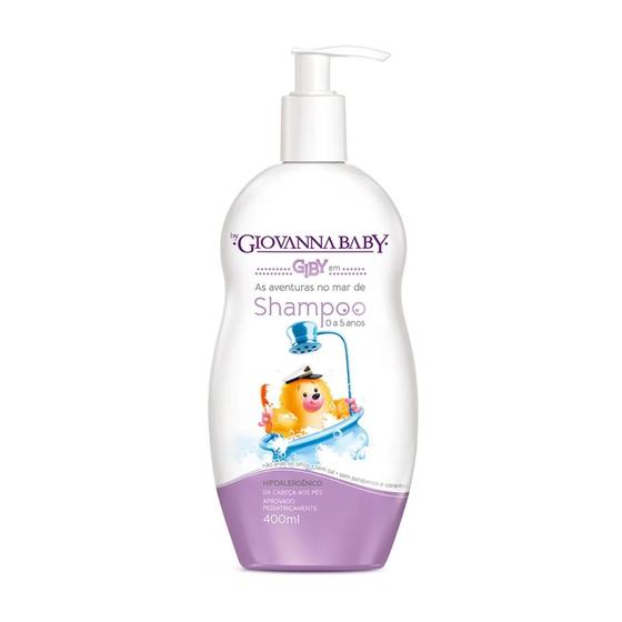 Imagem de Shampoo Giby 400ml Giovanna Baby extrato de algodão promove hidratação natural - Brilho