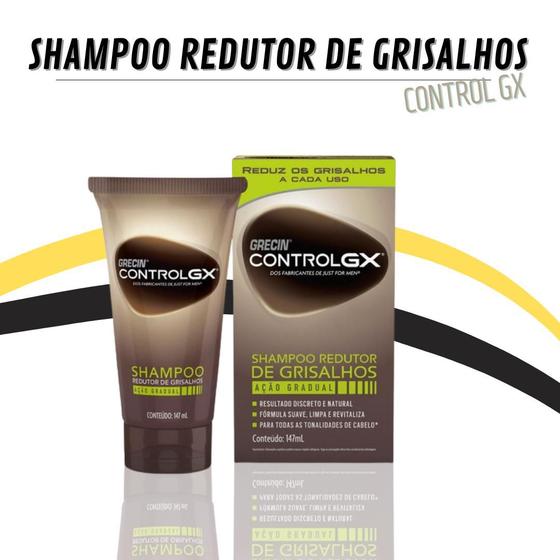 Shampoo Grecin Control Gx 147ml Shampoo Magazine Luiza