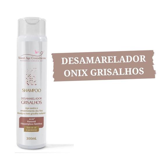 Imagem de Shampoo Grisalhos ONIX Desamarelador Luzes Naturais
