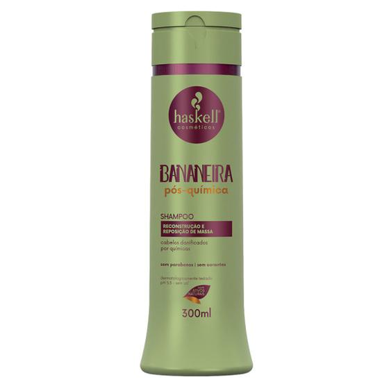 Imagem de Shampoo Haskell Bananeira Pós Quimica 300 ML