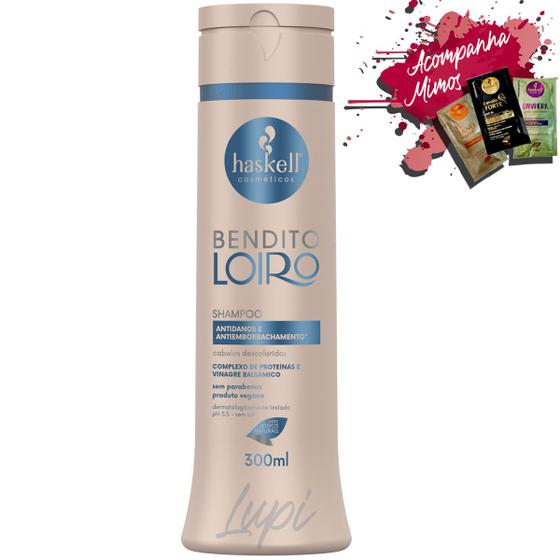 Imagem de Shampoo Haskell Bendito Loiro 300Ml