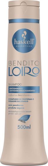 Imagem de Shampoo Haskell Bendito Loiro 500ml Antidanos