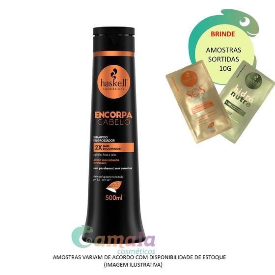 Imagem de Shampoo Haskell Encorpa Cabelo 500ml