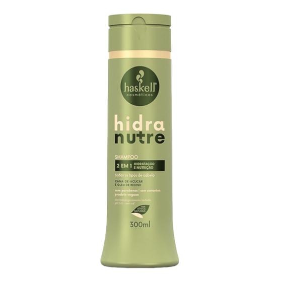 Imagem de Shampoo Haskell HidraNutre Hidratação e Nutrição 300 ML