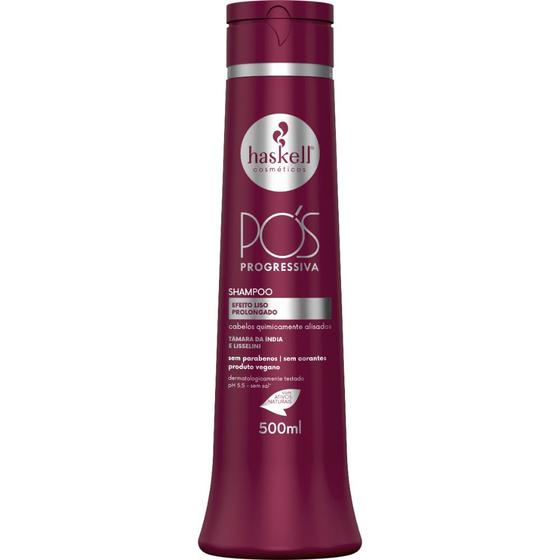 Imagem de Shampoo Haskell Pós Progressiva Liso Prolongado 500 ML