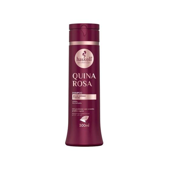 Imagem de Shampoo Haskell Quina Rosa - Brilho Intenso e Maciez 300ml