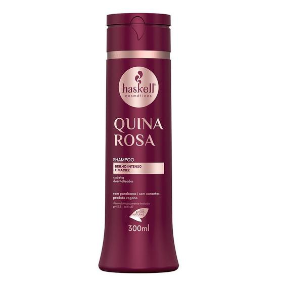 Imagem de Shampoo Haskell Quina Rosa Hidratação - 300Ml