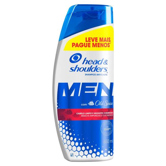 Imagem de Shampoo Head & Shoulders Men Anticaspa com Old Spice 650ml