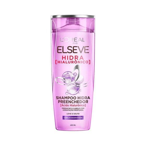 Imagem de Shampoo hidra preenchedor com ácido hialurônico  400ml elseve l'oréal paris - Loreal Paris